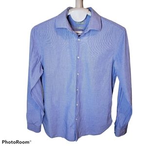 Michael kors mens slim fit 16 34/35 button down